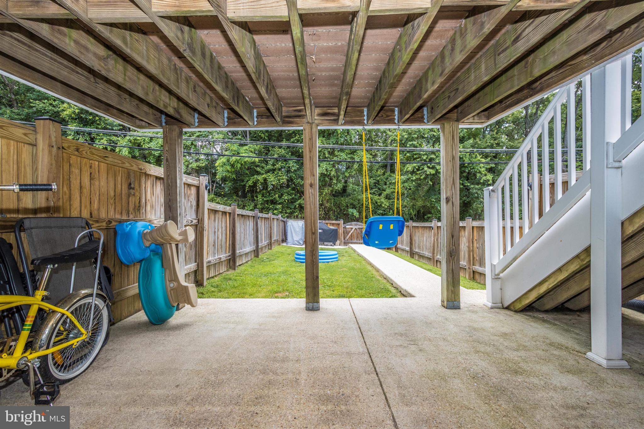 1136 Elm Road Baltimore, MD 21227 - Photo 15 of 19 Patio under deck