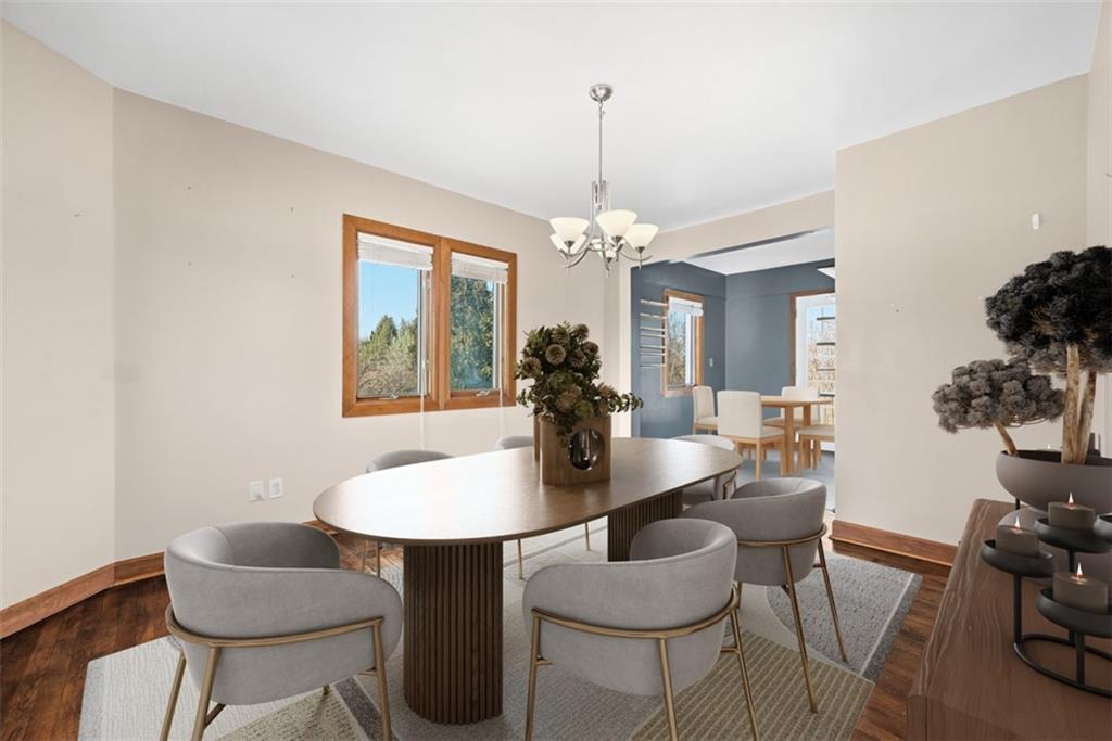 4156 Glasgow Road Valencia, PA 16059 - Photo 11 of 46 Virtually staged dining room