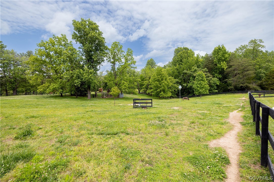 5497 Old Columbia Road Goochland, VA 23063 - Photo 39 of 41 a swimming pool with trees in the background