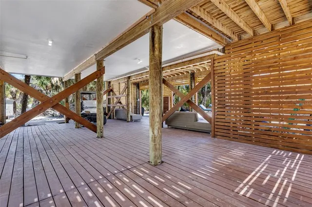 a view of a lake with outdoor space