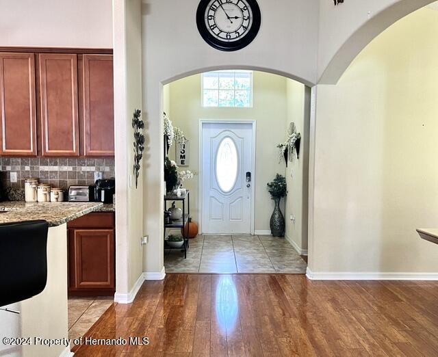 18430 Waydale Loop Hudson, FL 34667 - Photo 4 of 30 a view of a hallway with elevator