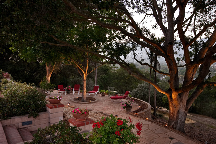 1146 Nirvana Road Santa Barbara, CA 93101 - Photo 12 of 15 Lower patio