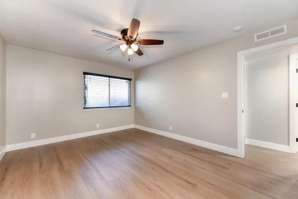 a close view of closet