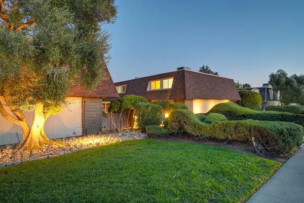 a view of a back yard