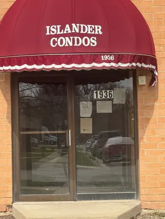 a view of front door