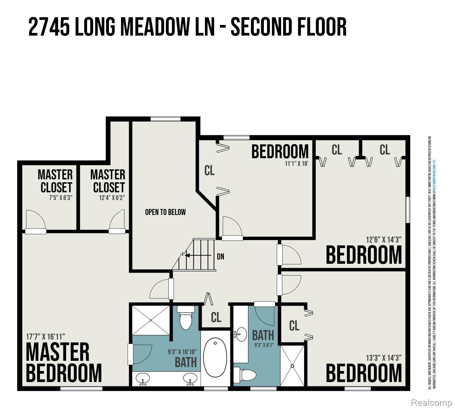 2745 Long Meadow Lane Rochester, MI 48307 - Photo 37 of 38 Second Floor.jpg