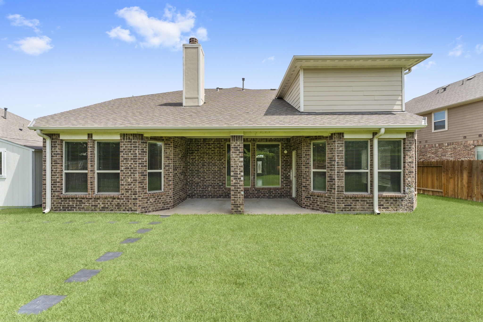 5015 Gold Lantana Trail Spring, TX 77389 - Photo 49 of 50 a view of a house with a garden