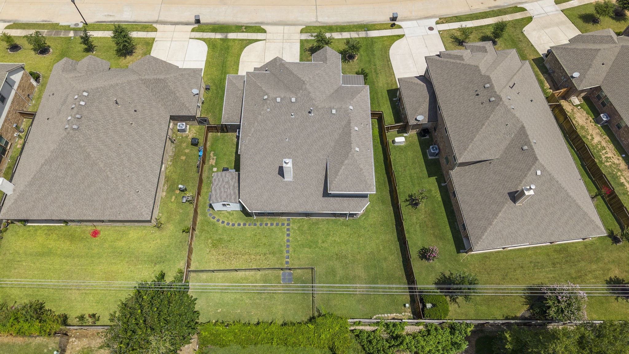 5015 Gold Lantana Trail Spring, TX 77389 - Photo 50 of 50 an aerial view of a house with a swimming pool