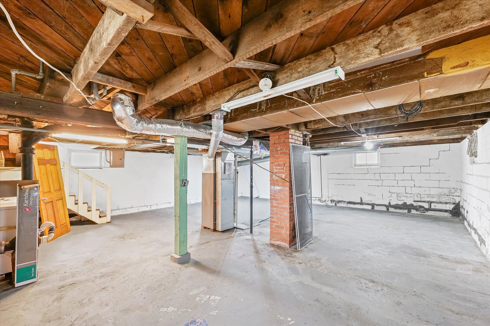 3 Morfey Court Monticello, IL 61856 - Photo 25 of 32 a view of empty room with wooden ceiling