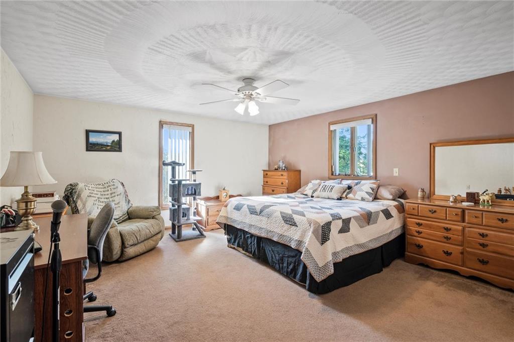 206 Harbison Road Sarver, PA 16055 - Photo 11 of 46 a bedroom with bed and window