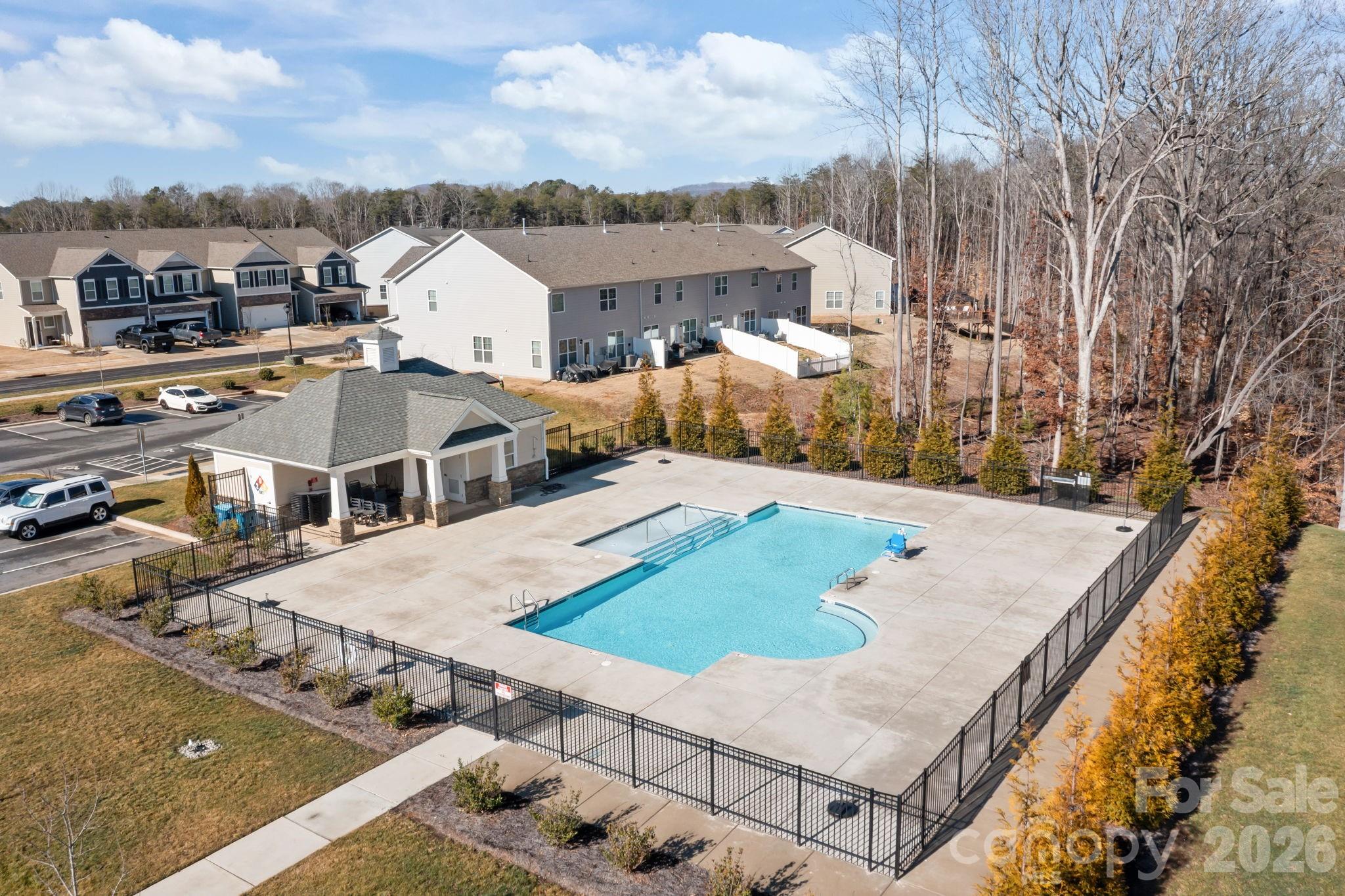 7895 Iron Road Sherrills Ford, NC 28673 - Photo 38 of 38 a view of a city from a terrace