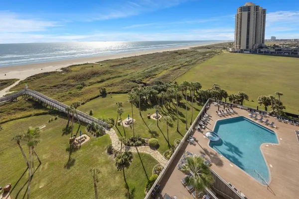 a view of an ocean from a balcony
