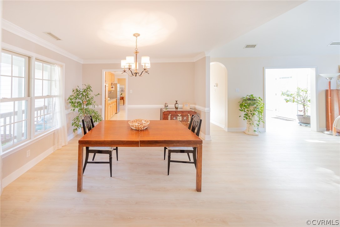 1841 Covington Road Crozier, VA 23039 - Photo 11 of 50 a dining room with furniture and window