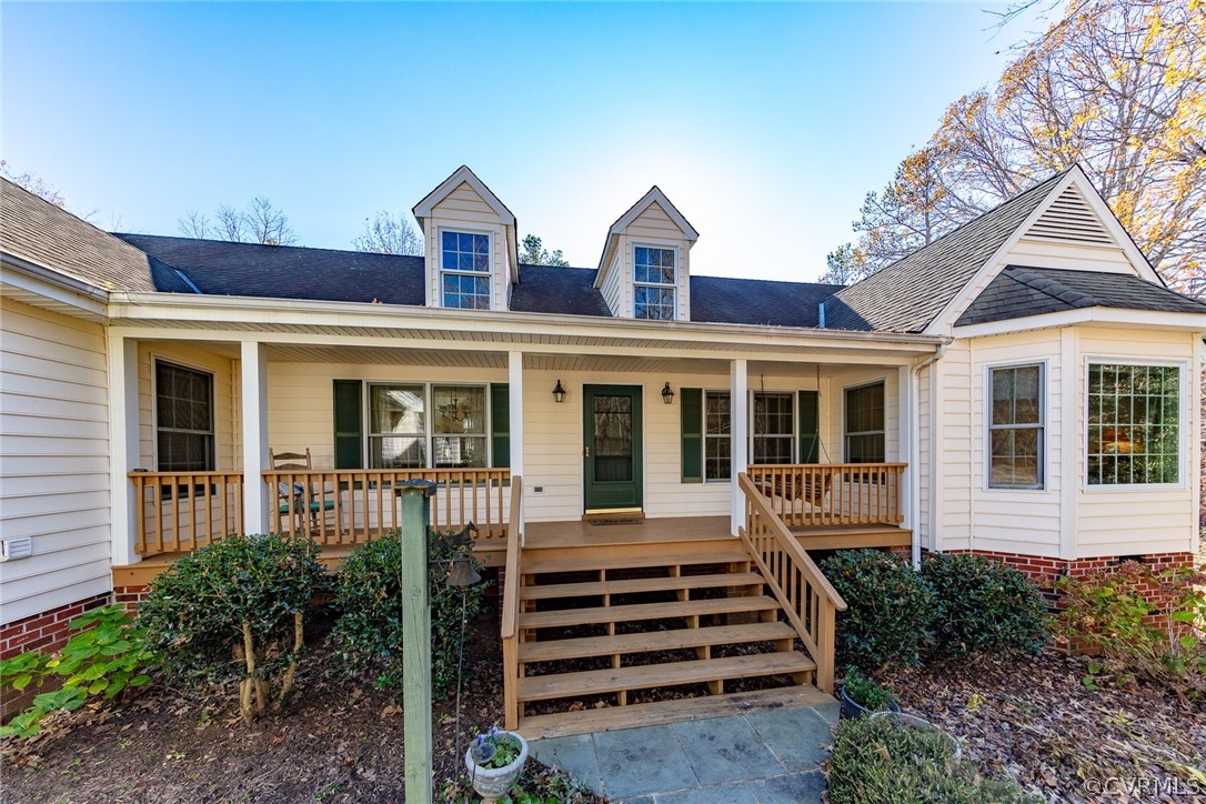 1841 Covington Road Crozier, VA 23039 - Photo 3 of 50 front view of a house with a yard