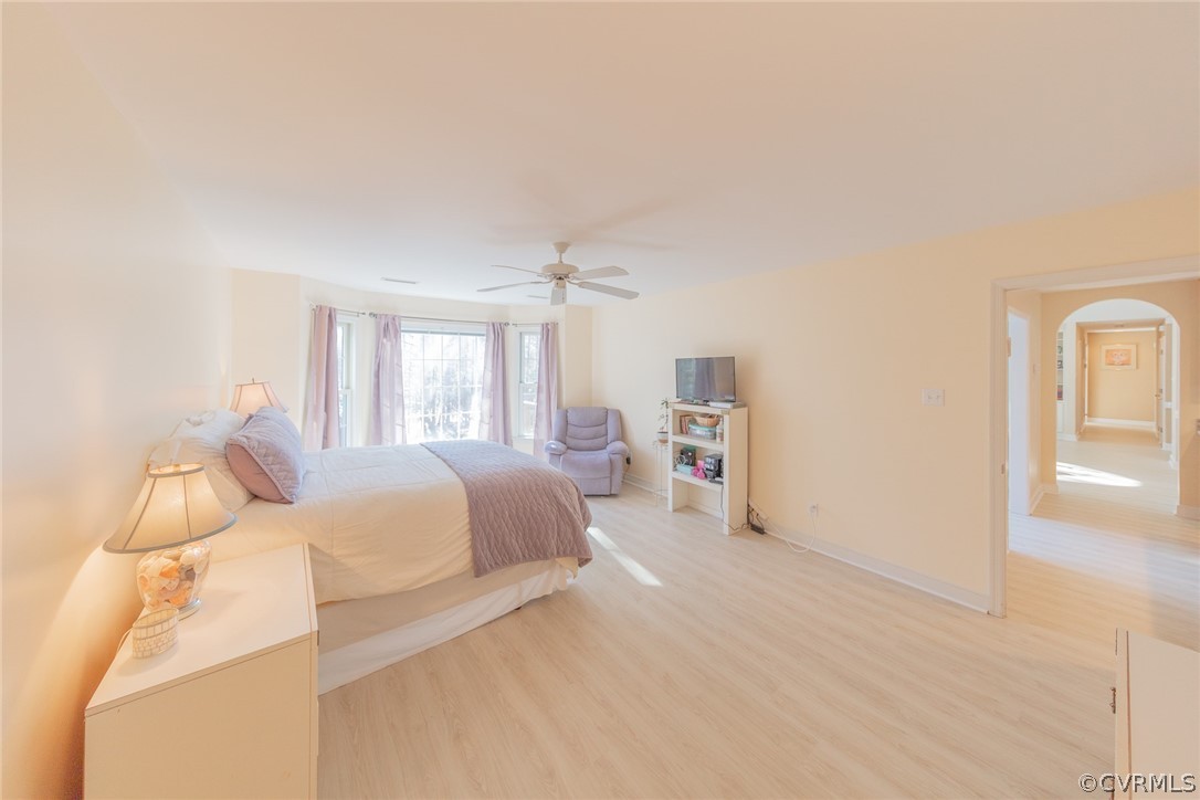 1841 Covington Road Crozier, VA 23039 - Photo 34 of 50 a spacious bedroom with a bed and a cabinets