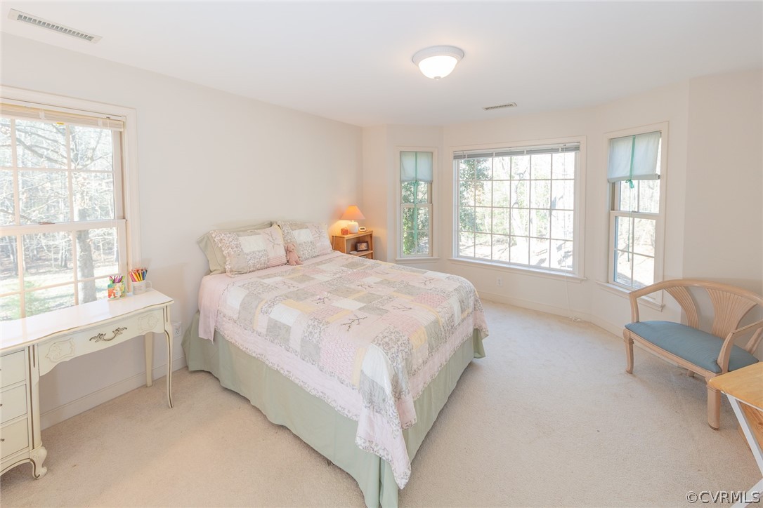 1841 Covington Road Crozier, VA 23039 - Photo 35 of 50 a spacious bedroom with a bed and a large window
