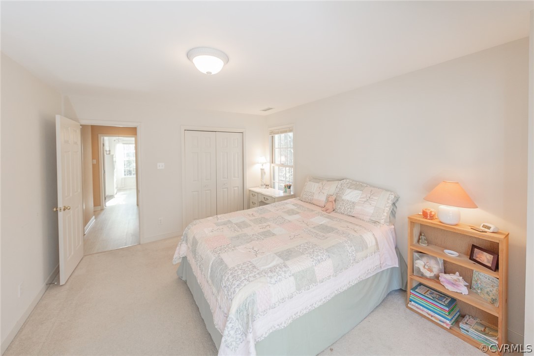 1841 Covington Road Crozier, VA 23039 - Photo 36 of 50 a bedroom with a bed and a window