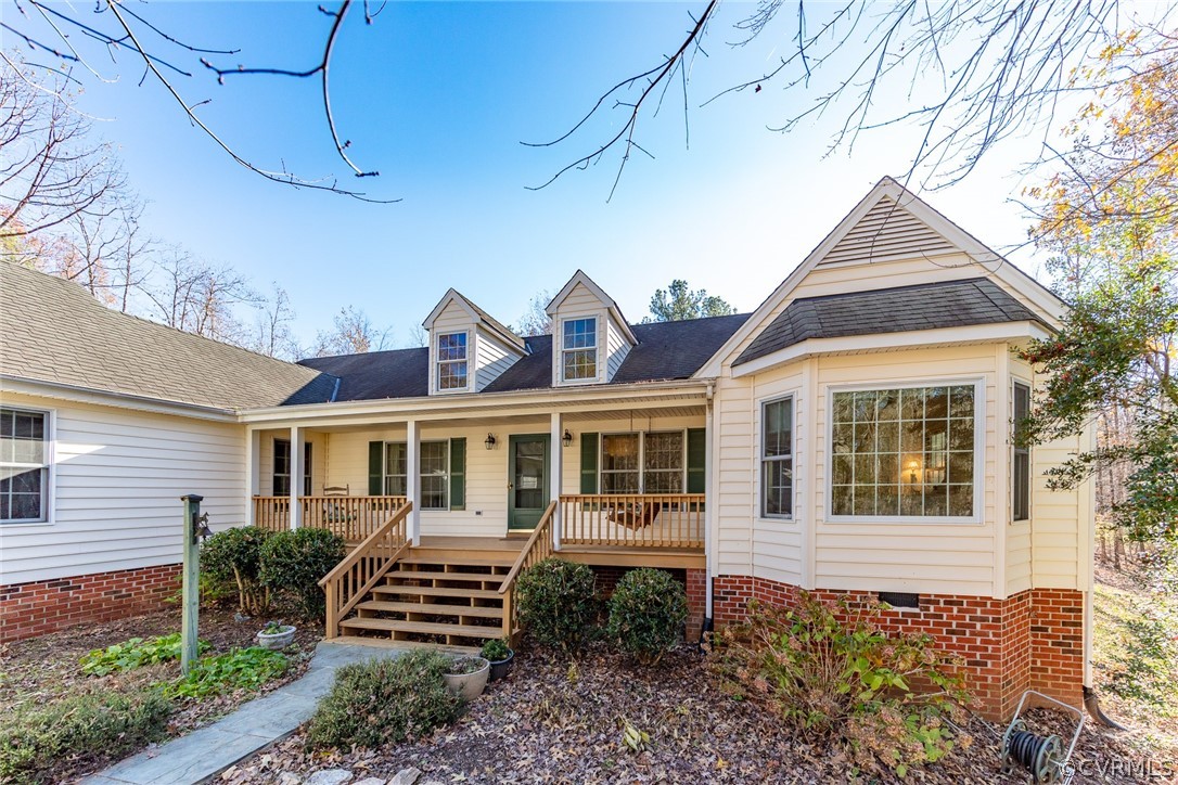 1841 Covington Road Crozier, VA 23039 - Photo 5 of 50 a front view of a house with a yard