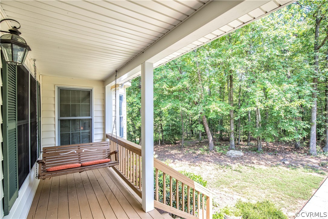 1841 Covington Road Crozier, VA 23039 - Photo 7 of 50 a view of a two chairs in the balcony