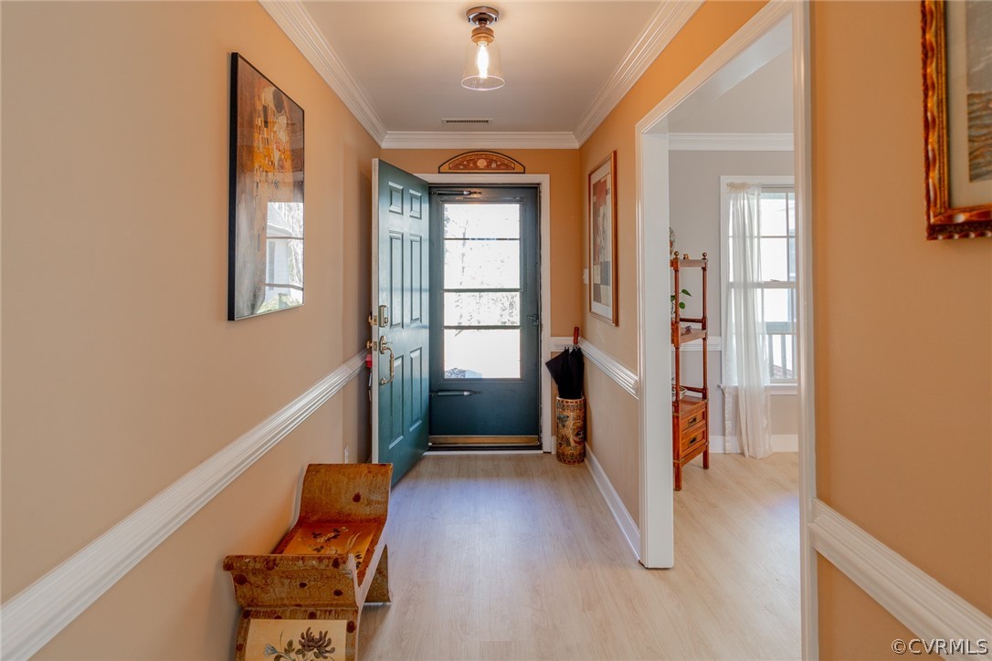 1841 Covington Road Crozier, VA 23039 - Photo 8 of 50 wooden floor and stairs in an empty room