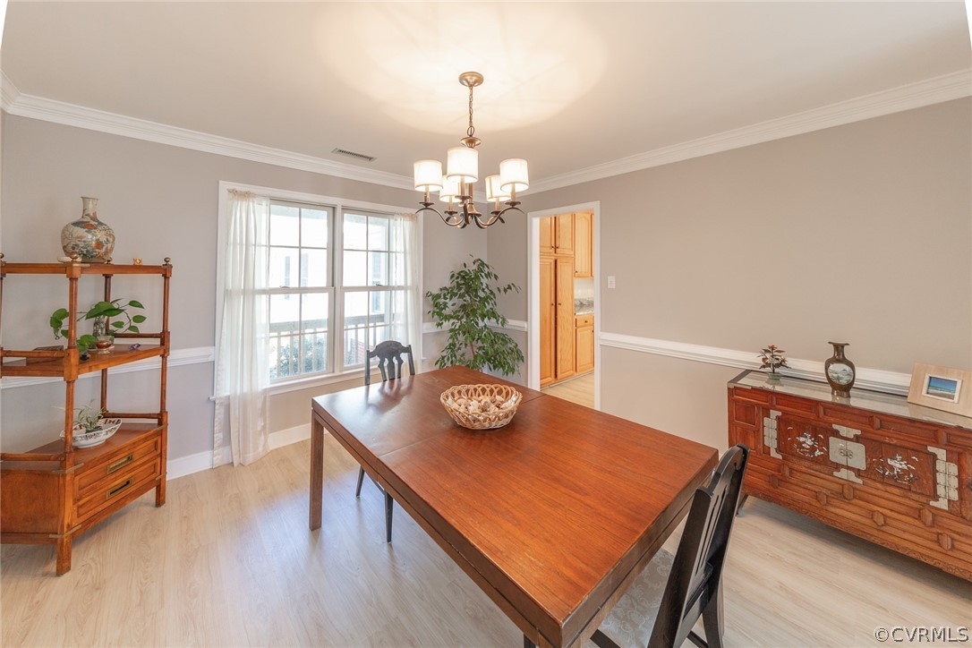 1841 Covington Road Crozier, VA 23039 - Photo 10 of 50 a view of a dining room with furniture and window