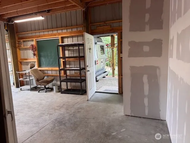 a view of a storage & utility room
