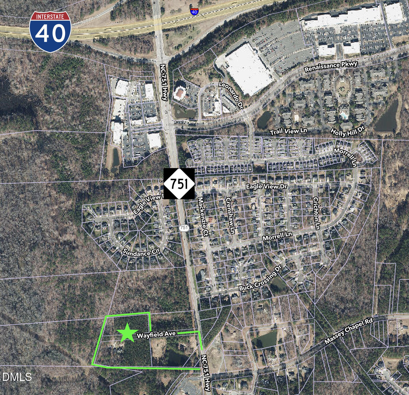 8200 Highway 751 Durham, NC 27713 - Photo 1 of 6 Aerial Photo - 9.88 ac Hwy 751