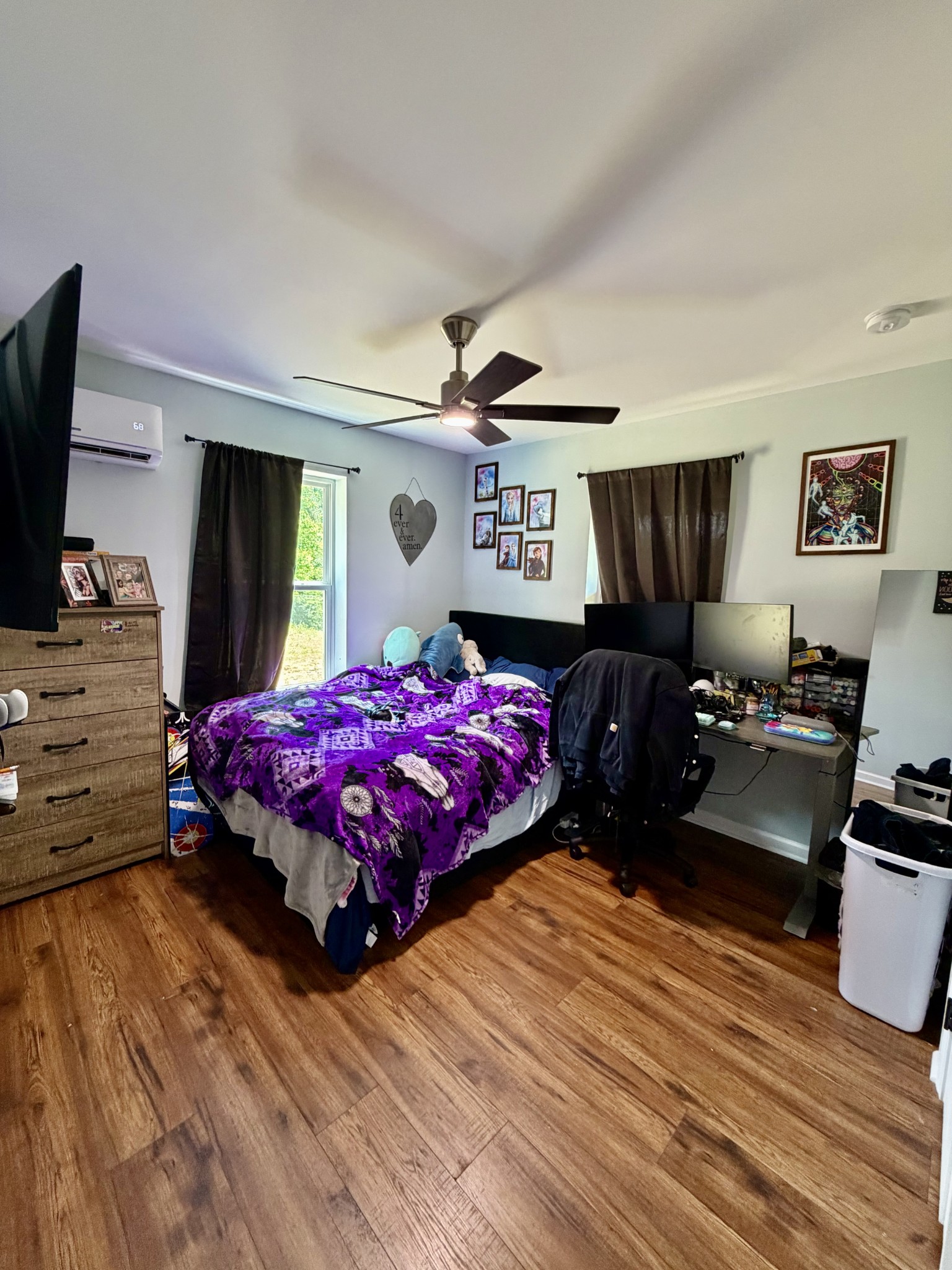 3 Harrison Road Five Points, TN 38457 - Photo 23 of 34 a bedroom with a bed and wooden floor