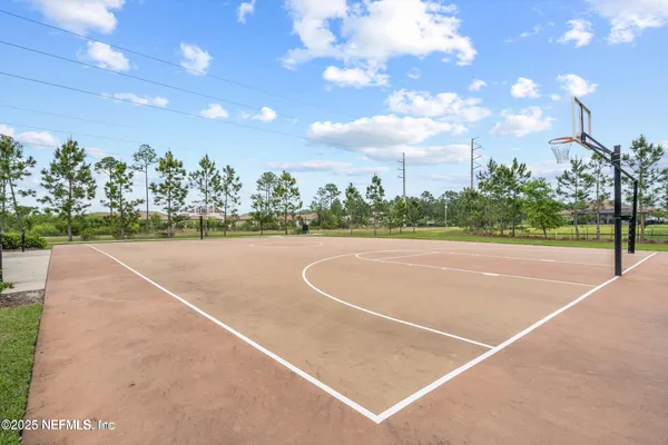 a view of a basket ball ground