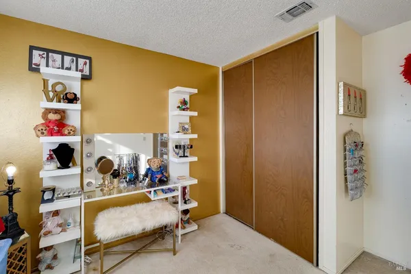 a room with musical instruments