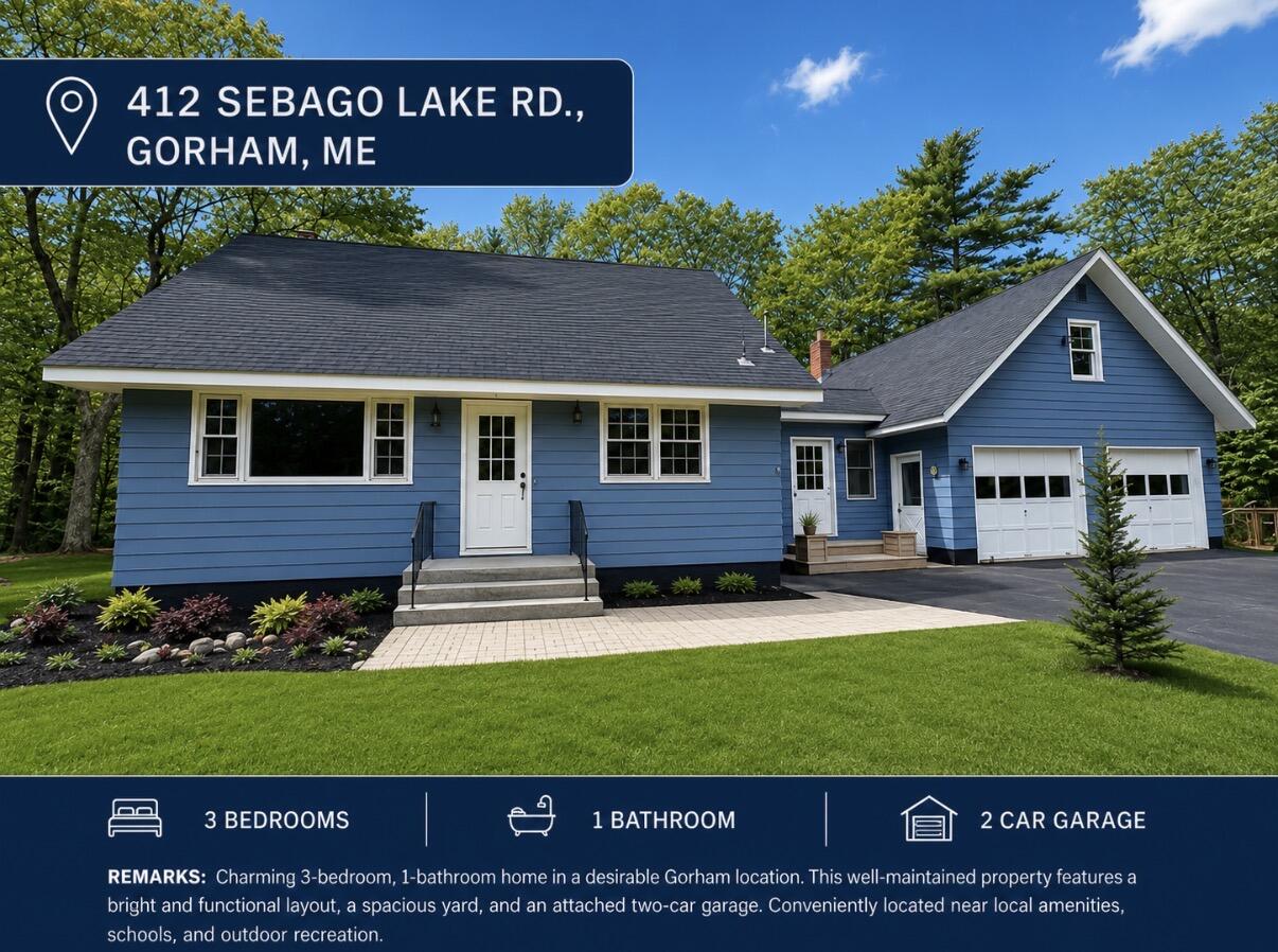412 Sebago Lake Road Gorham, ME 04038 - Photo 2 of 54 1b