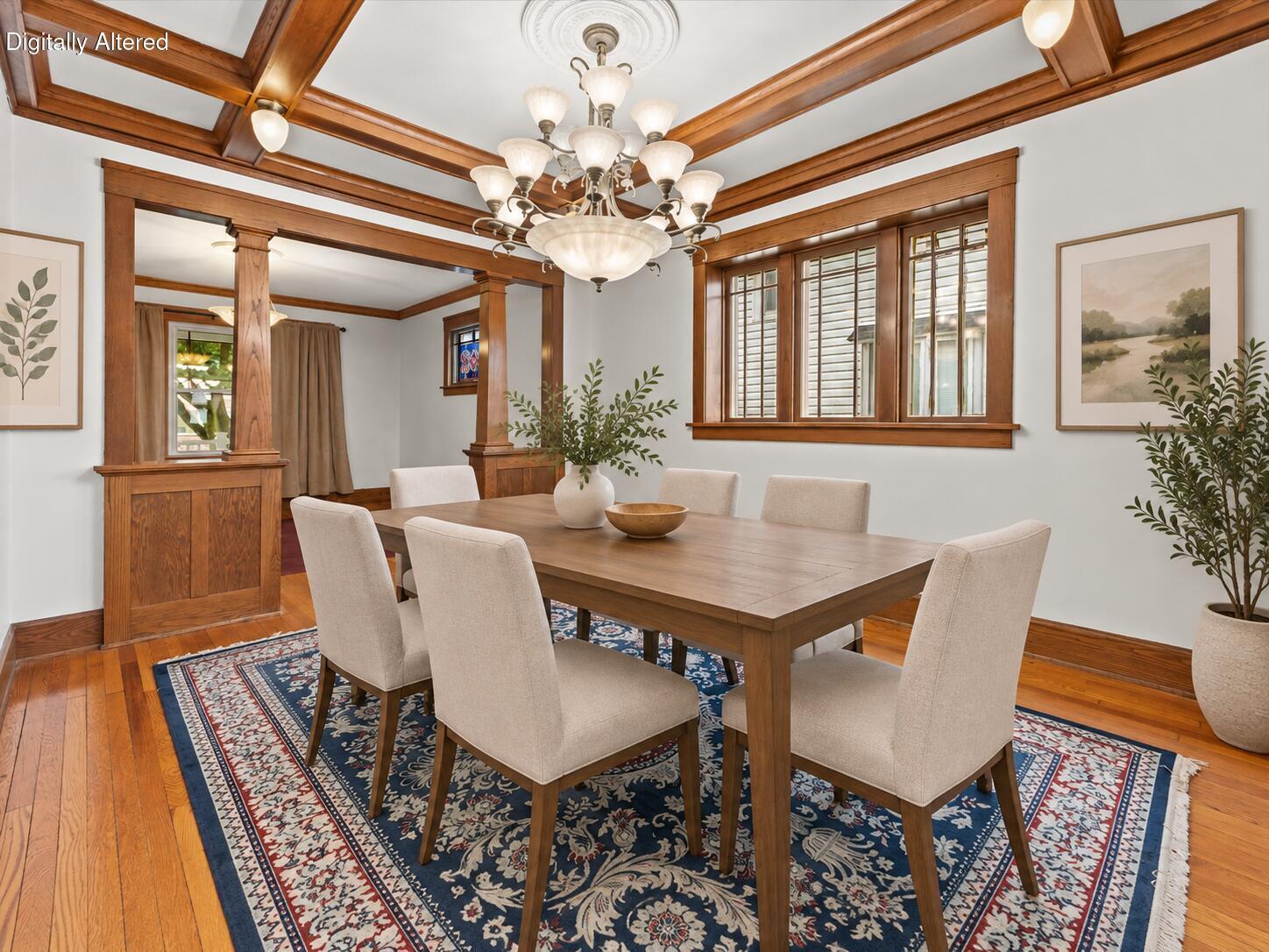 924 Hayes Avenue Racine, WI 53405 - Photo 7 of 27 Virtually Staged Dining Room