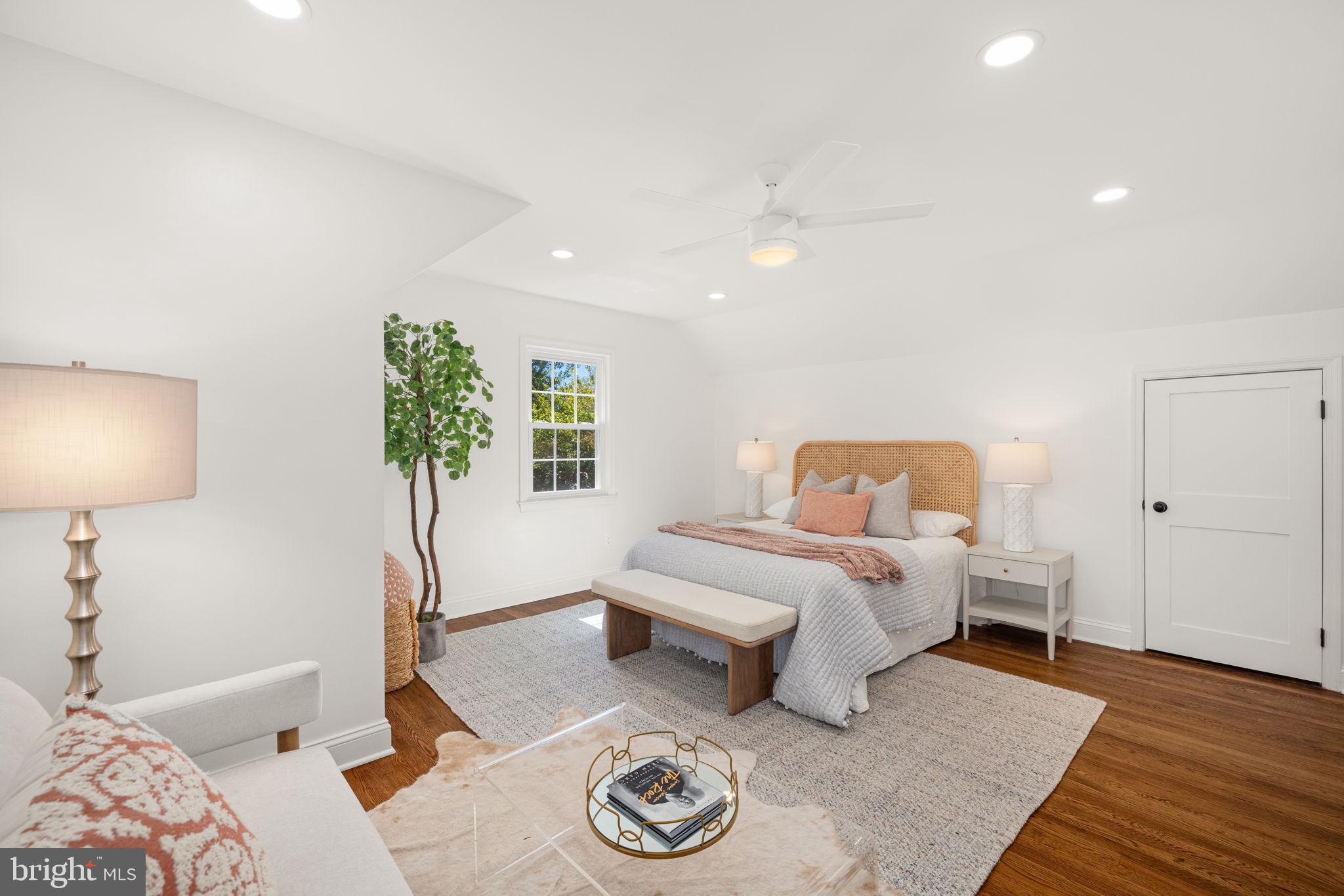 8415 Riverside Road Alexandria, VA 22308 - Photo 26 of 44 a bedroom with furniture and a window