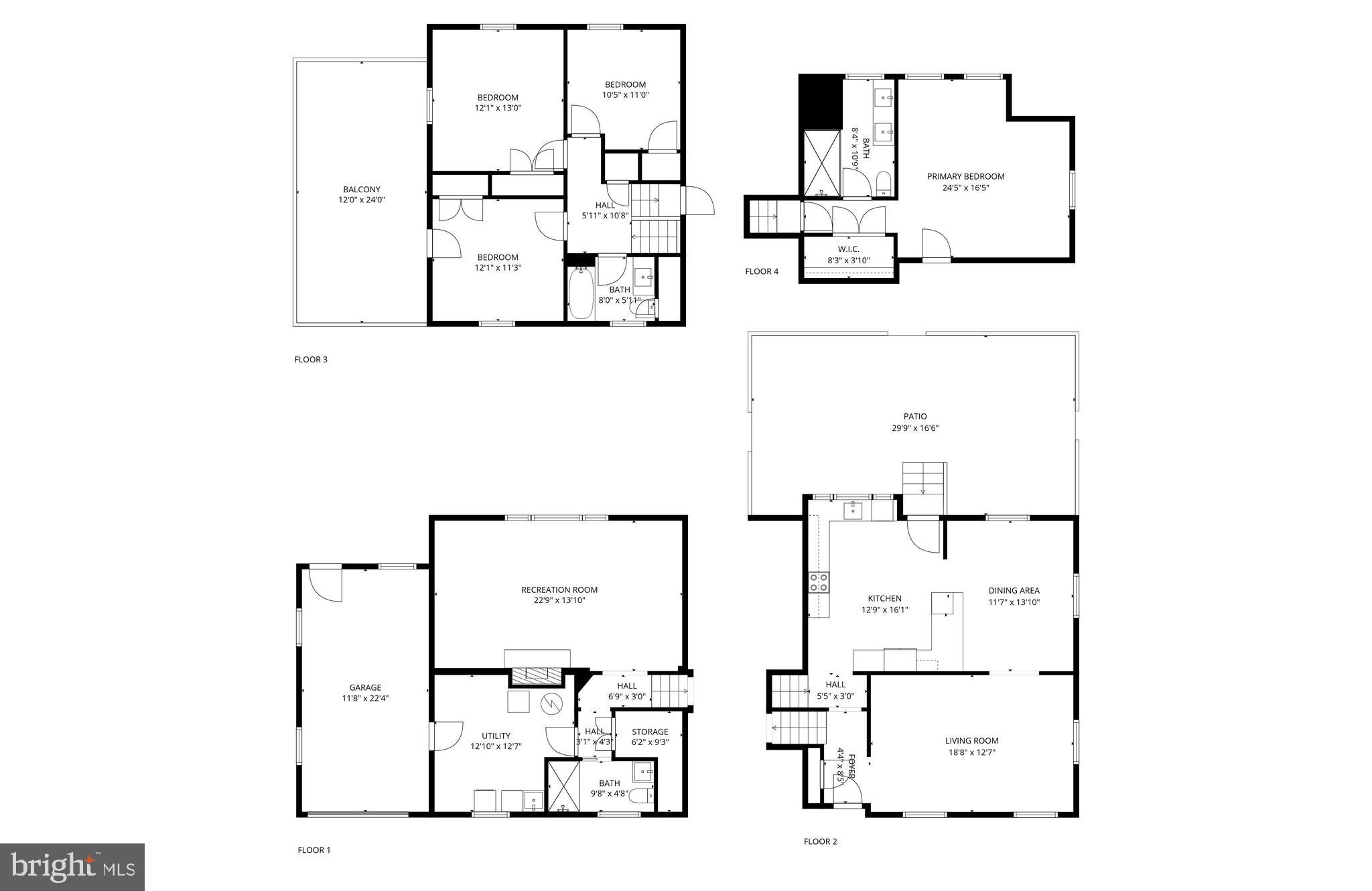 8415 Riverside Road Alexandria, VA 22308 - Photo 44 of 44 a picture of floor plan