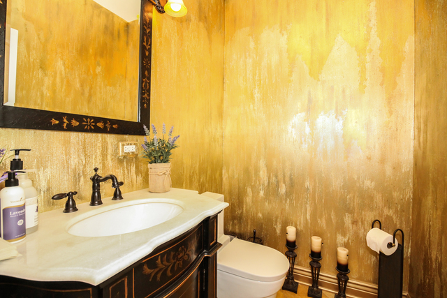 813 Elmdale Road Glenview, IL 60025 - Photo 19 of 26 a bathroom with a sink toilet and shower