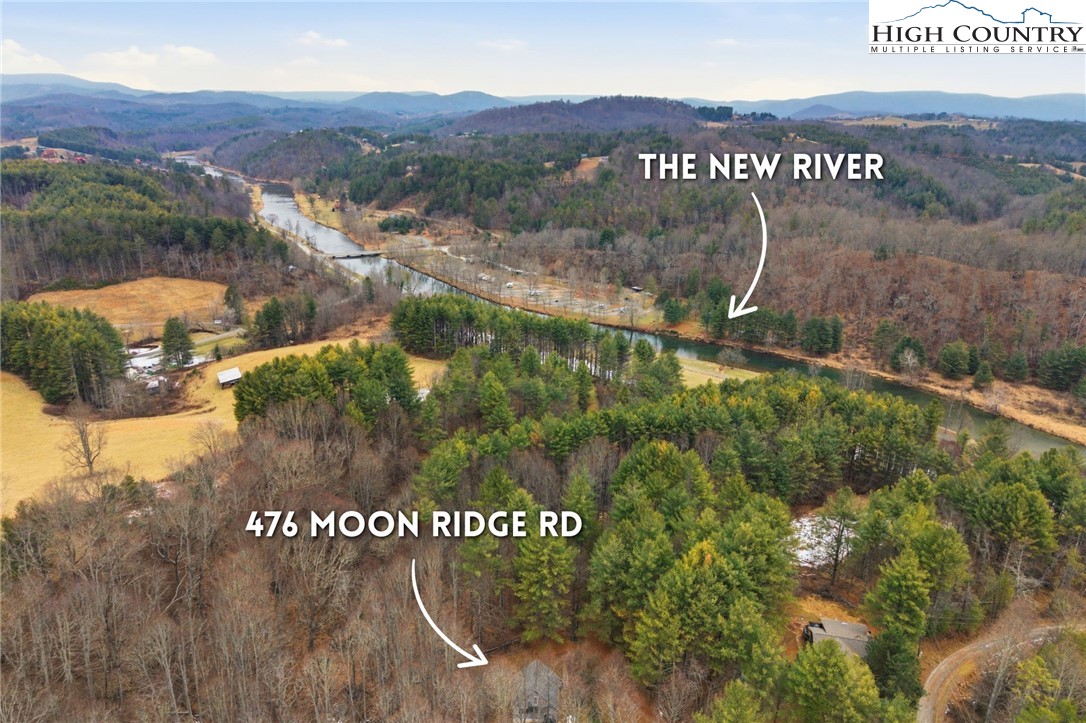 476 Moon Ridge Road Crumpler, NC 28617 - Photo 3 of 35 a view of a park that has a street sign on it