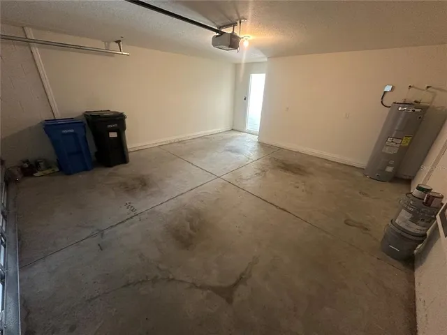 a view of an entryway with sitting area