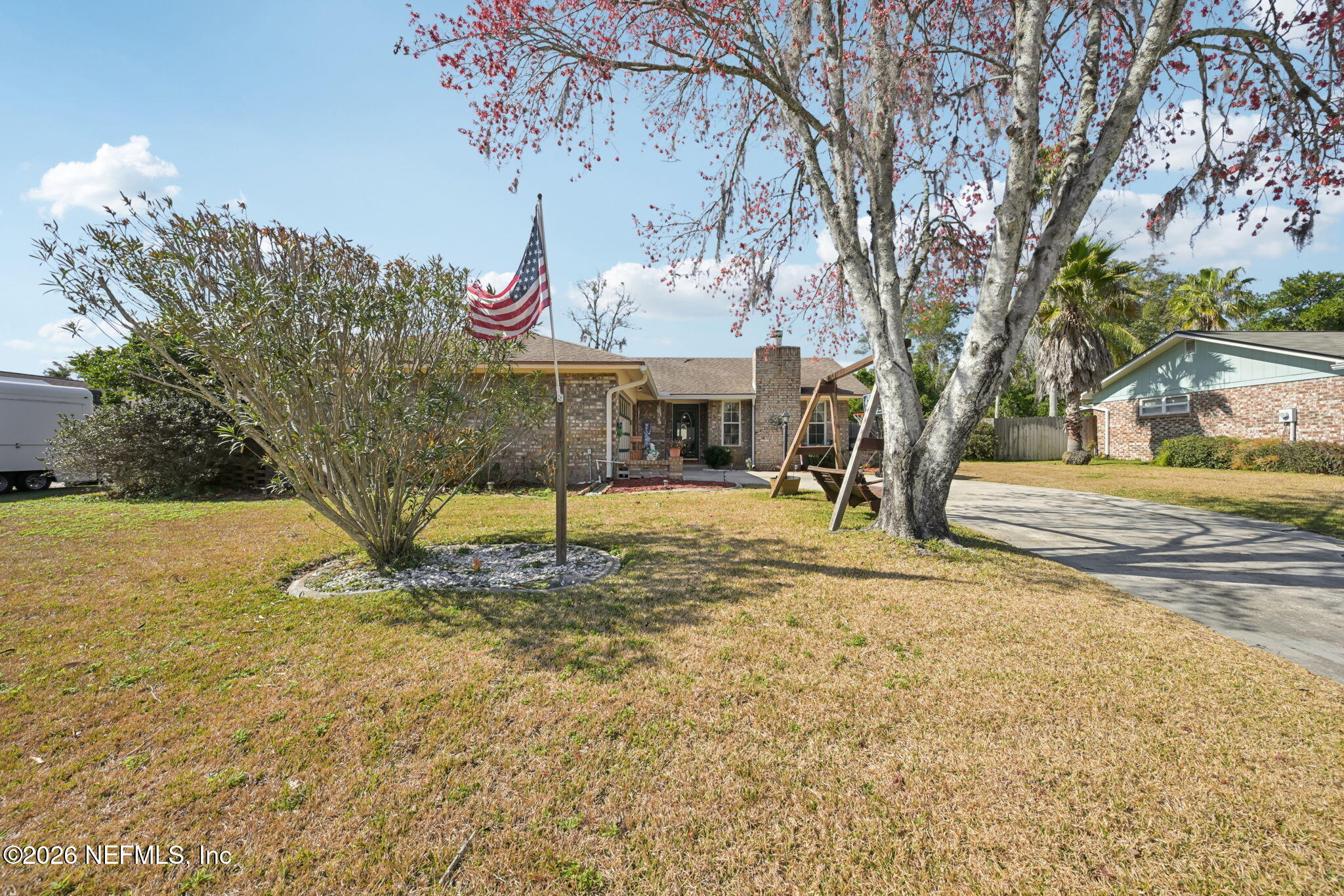2749 Richards Road Orange Park, FL 32073 - Photo 23 of 26 a view of a yard with yellow house