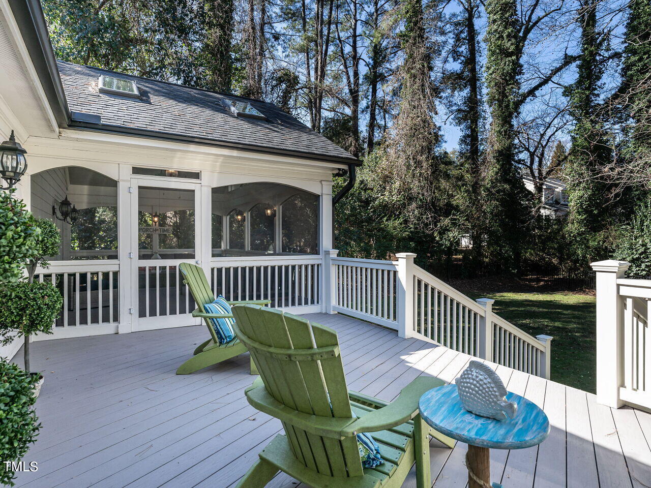 2705 Rothgeb Drive Raleigh, NC 27609 - Photo 28 of 35 Plenty of room on this deck!