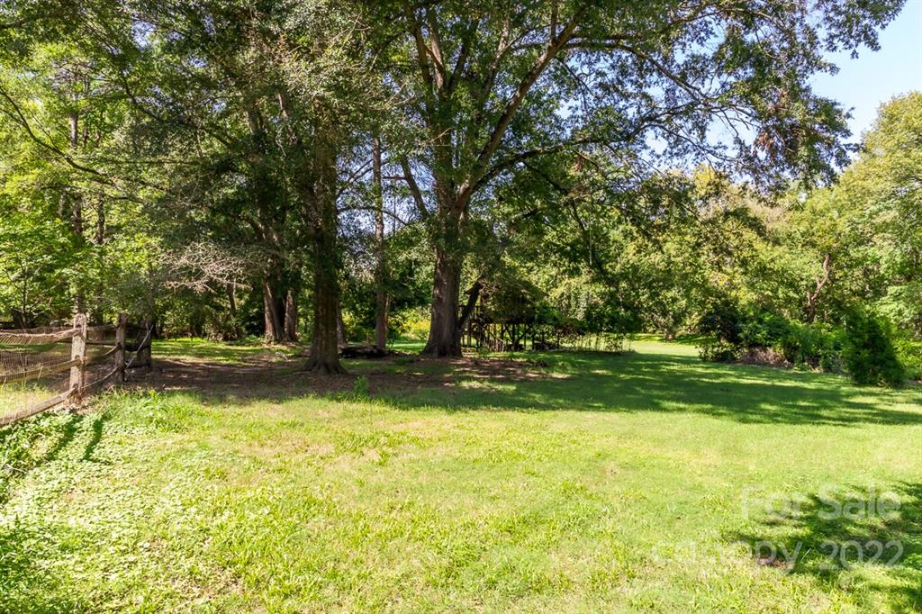 7300 Lancer Drive Charlotte, NC 28226 - Photo 44 of 48 a view of backyard with green space