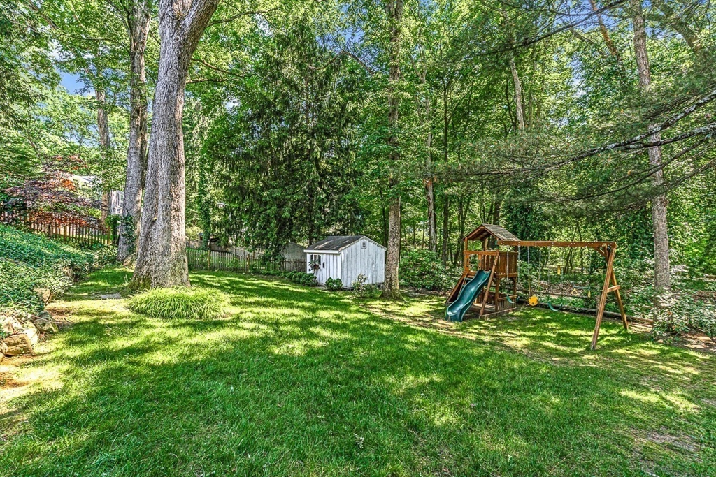 21 Madison Road Wellesley, MA 02481 - Photo 4 of 26 a view of a park with a slide
