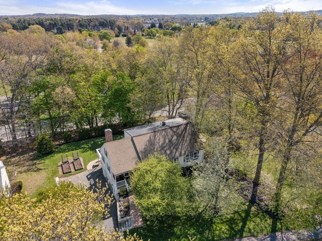 22 Crest Road Framingham, MA 01702 - Photo 38 of 38 an aerial view of a house with yard and outdoor space