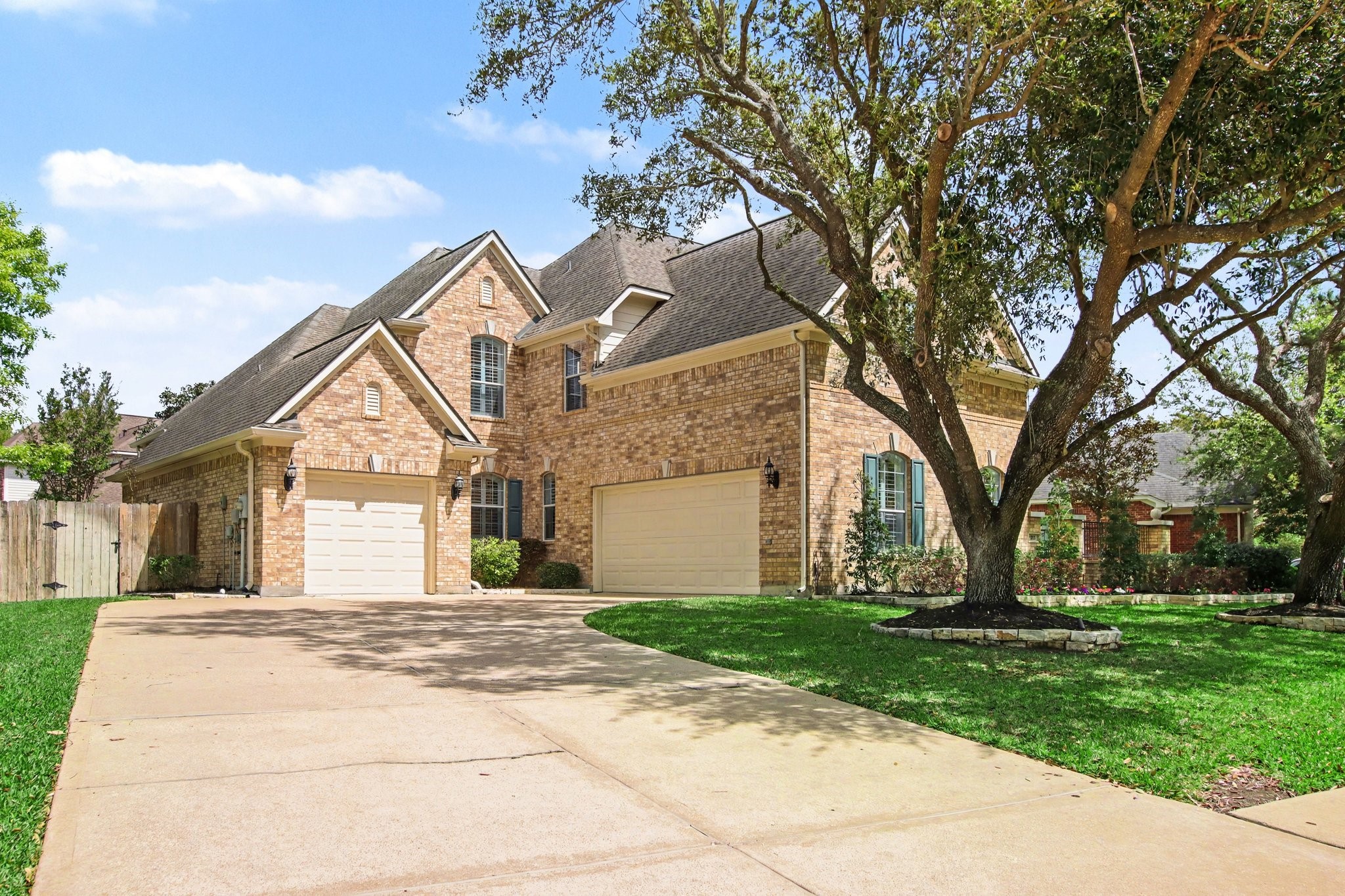 5115 Luke Ridge Lane Katy, TX 77494 - Photo 2 of 36 a front view of house with yard and green space