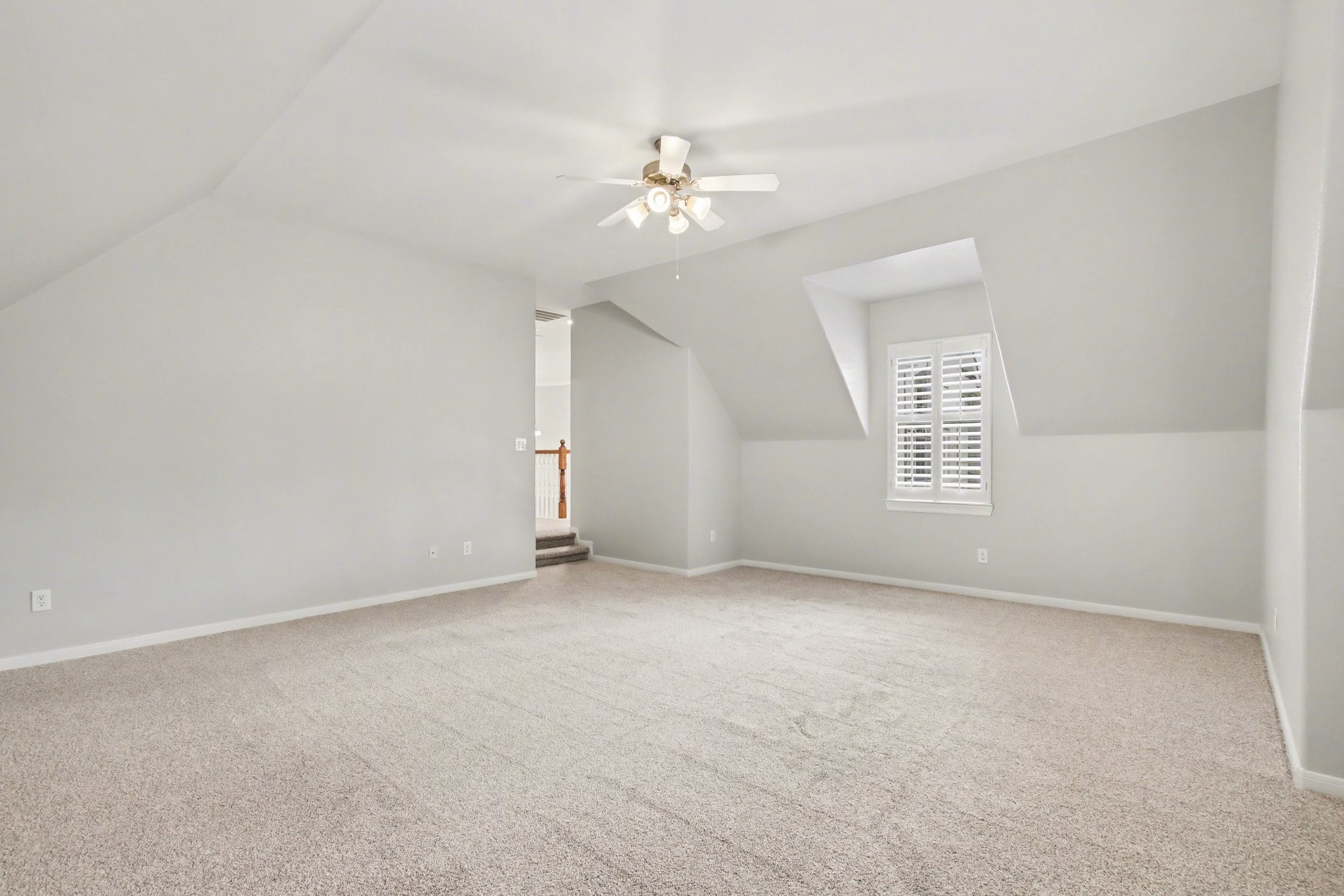 5115 Luke Ridge Lane Katy, TX 77494 - Photo 24 of 36 wooden floor in an empty room with a window