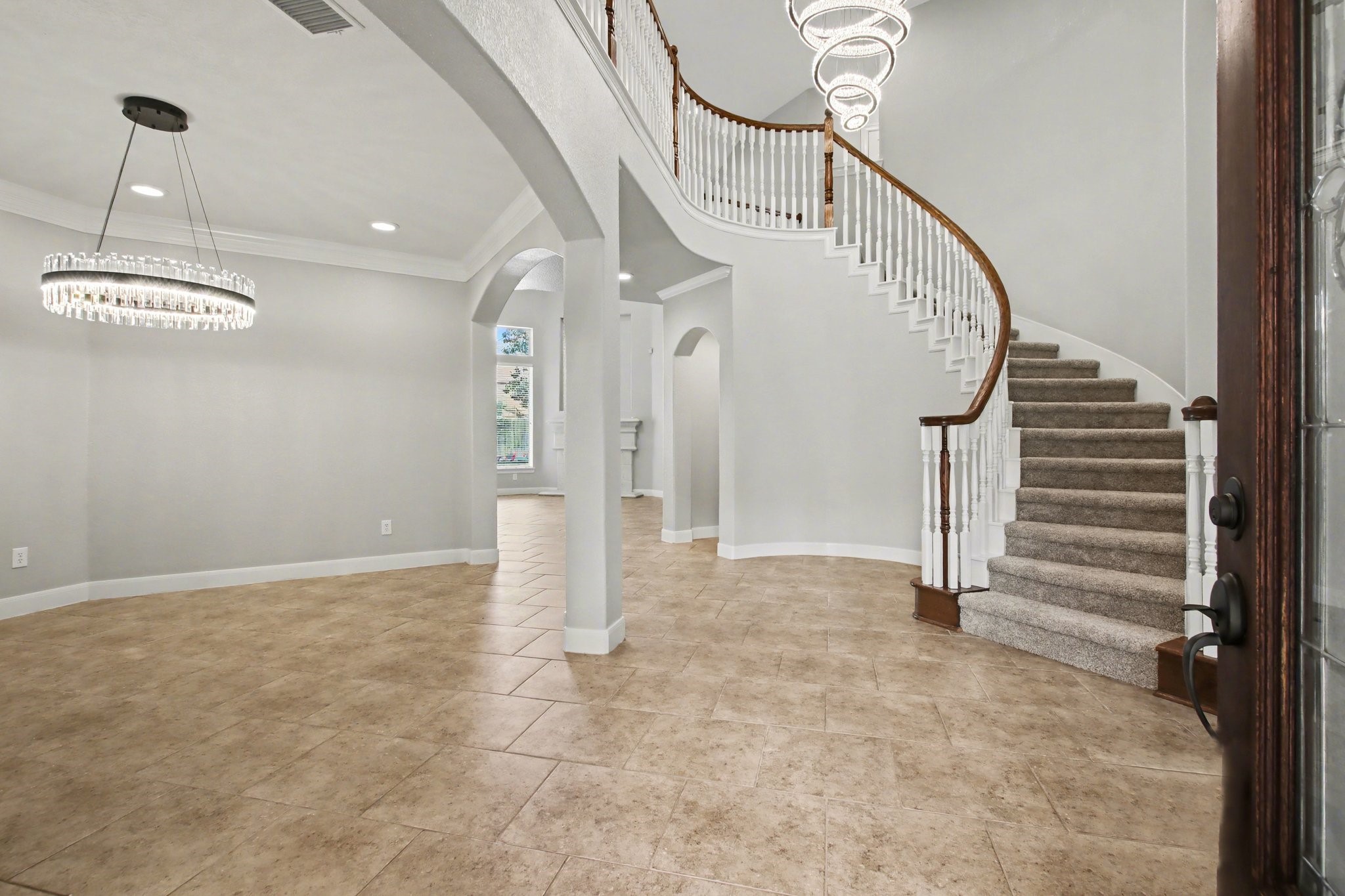 5115 Luke Ridge Lane Katy, TX 77494 - Photo 5 of 36 a view of an entryway with staircase