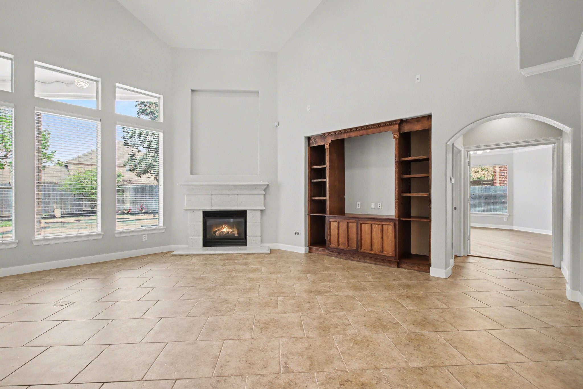 5115 Luke Ridge Lane Katy, TX 77494 - Photo 8 of 36 a view of a livingroom with a fireplace and window