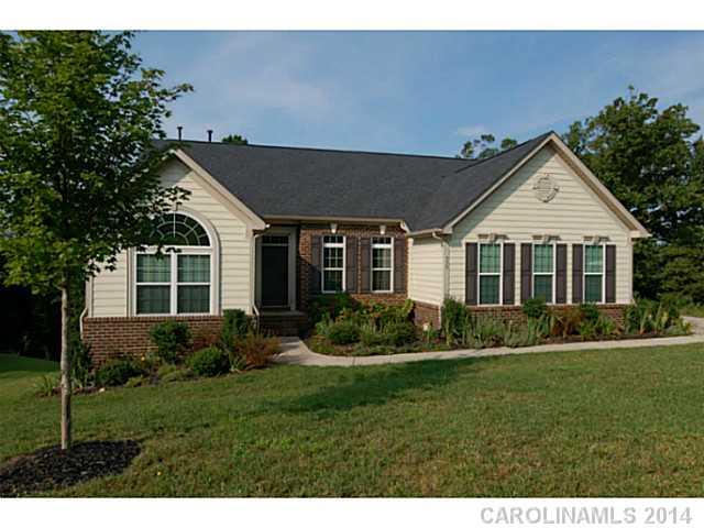 339 Calming Way Tega Cay, SC 29708 - Photo 1 of 16 a front view of a house with a yard and green space