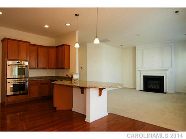 339 Calming Way Tega Cay, SC 29708 - Photo 6 of 16 a kitchen with stainless steel appliances granite countertop a stove a sink and a microwave