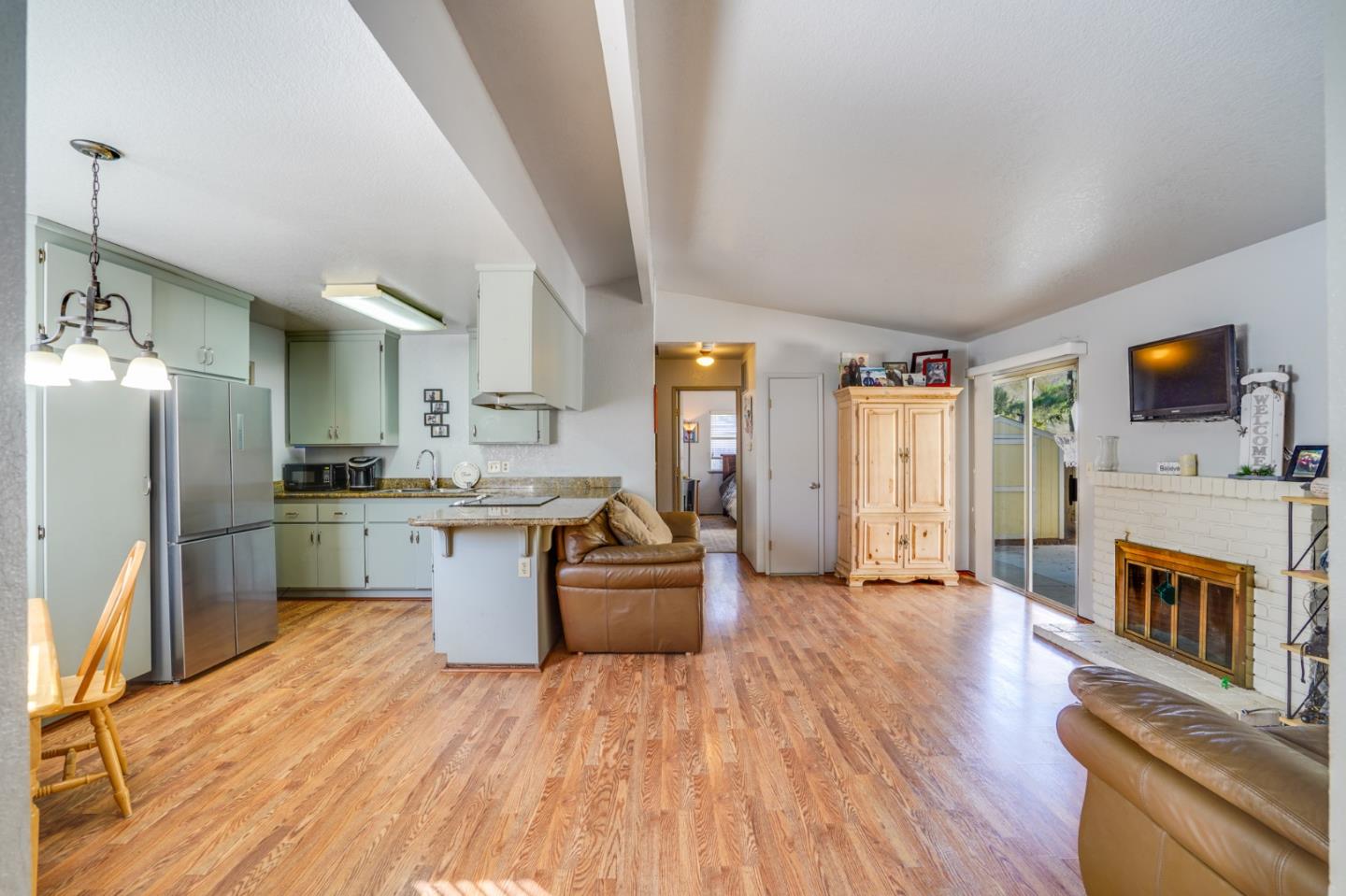 1630 Cross Way San Jose, CA 95125 - Photo 30 of 52 a kitchen with sink a refrigerator and a stove top oven