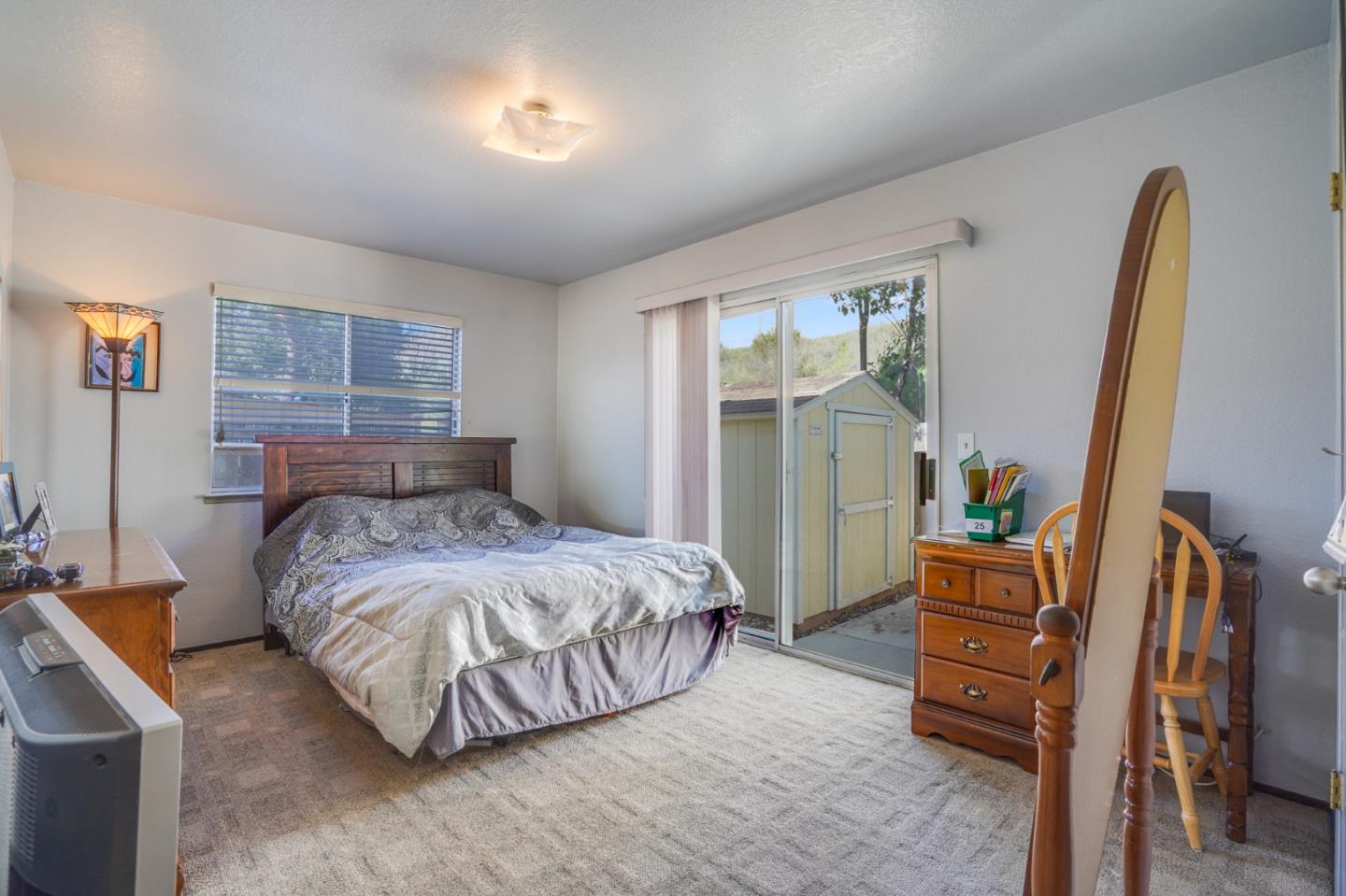 1630 Cross Way San Jose, CA 95125 - Photo 38 of 52 a bedroom with a bed and wooden floor